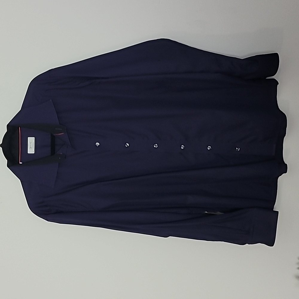 Eton Contemporary long sleeve button up shirt men's Sz 46 (18)